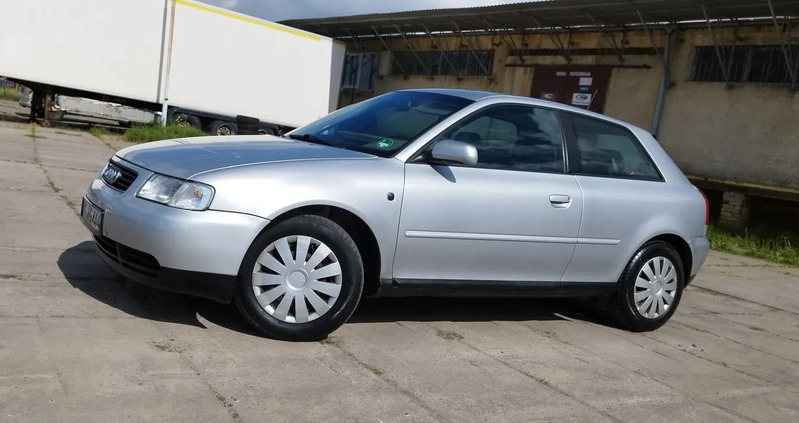 Audi A3 cena 4900 przebieg: 257408, rok produkcji 2000 z Miłakowo małe 704